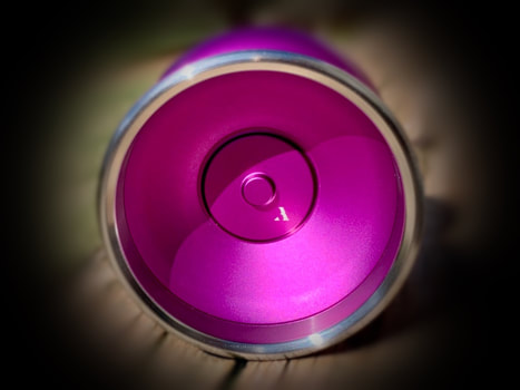 Lotus Bearings Yoyorecreation Anomaly Purple With Lotus SuperGroove ABEC 7 Bearing
